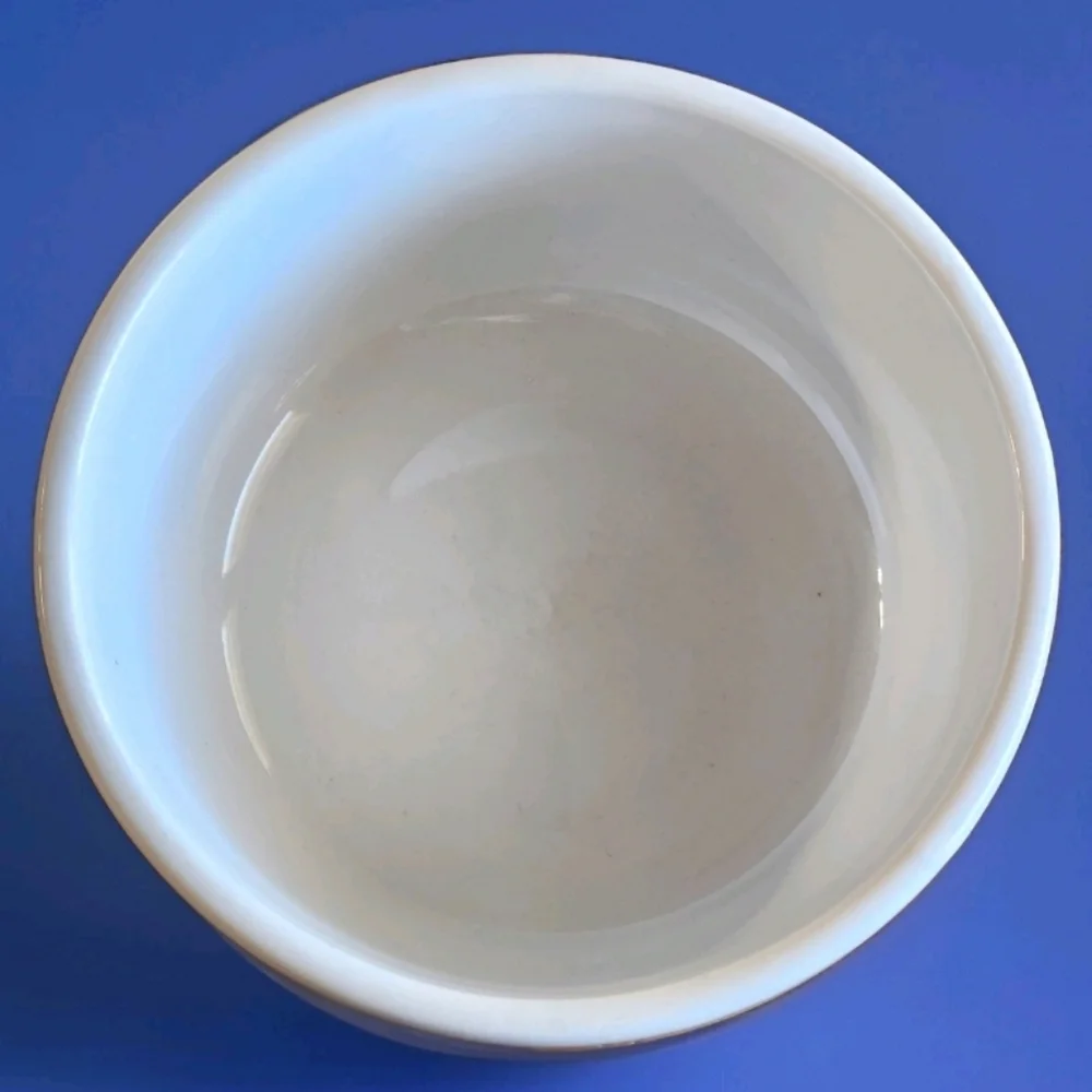 VTG Williams Sonoma White Heavy Stoneware Bowls — Set of 2 (6¾